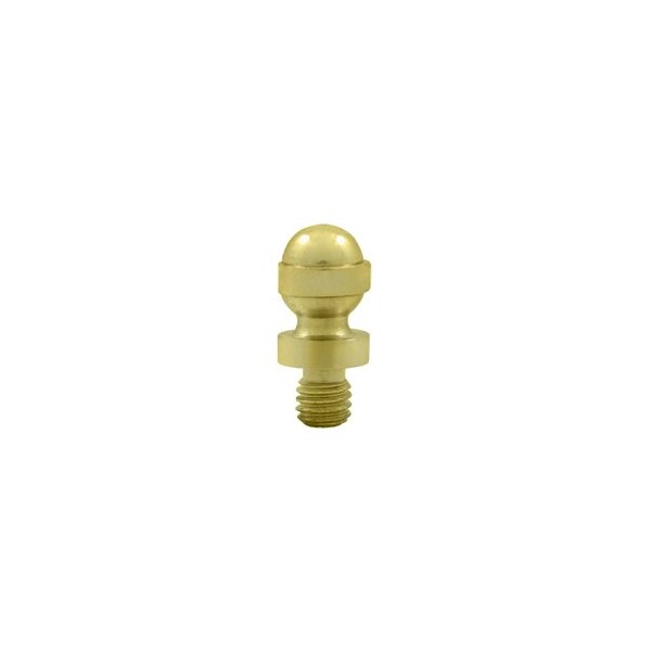 CHAT3 Acorn Tip Cabinet Finial Polished Brass, 10PK